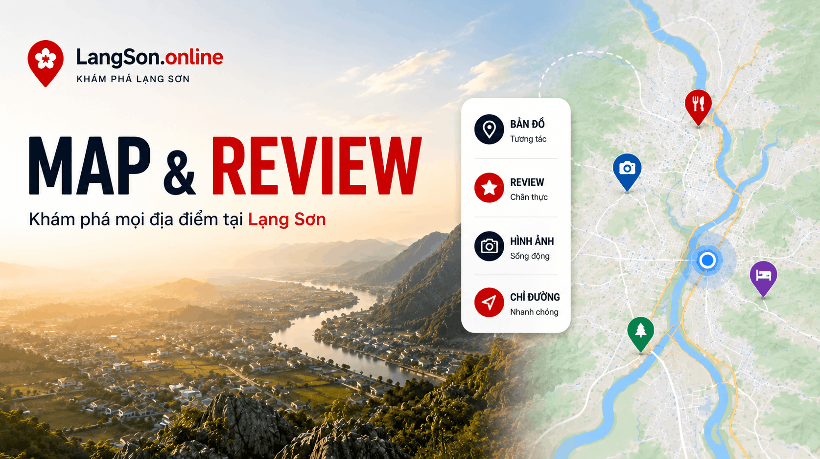 Khám phá bản đồ Lạng Sơn